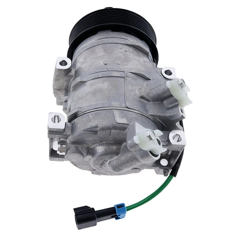 Compresor A/C 24V para Excavadoras John Deere E210LC, E240LC, E300LC, E330LC, E360LC, 250D, 300D, 370E, 410E, 460E - Imagen 2