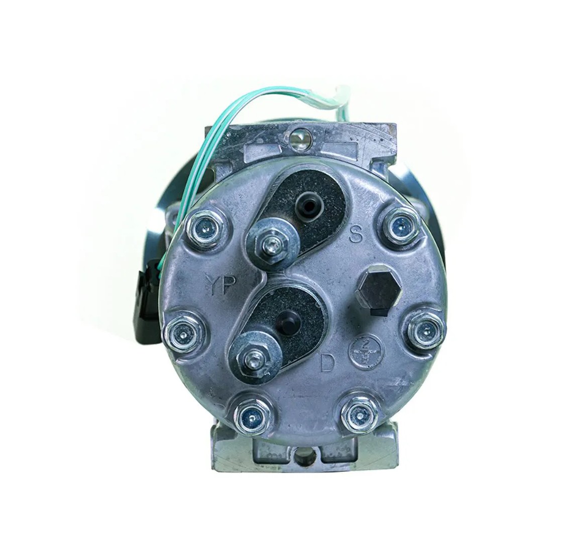 Compresor de Aire Acondicionado 24V para Cargadores Frontales y Compactadoras Caterpillar | Modelos CS-54B, 966F II, 627K–775G - Imagen 3