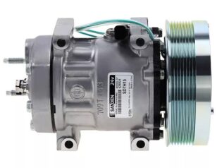 Compresor de Aire Acondicionado 24V para Tractores de Oruga Caterpillar | Modelos D9T a PL87 y 6015B