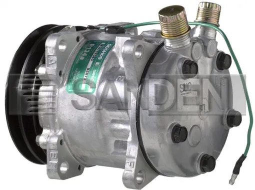 Compresor de Aire Acondicionado para Mini Cargador Caterpillar 236D, 246D, 257D, 259D, 262D, 279D, 289D | Alto Desempeño y Durabilidad Industrial - Imagen 3